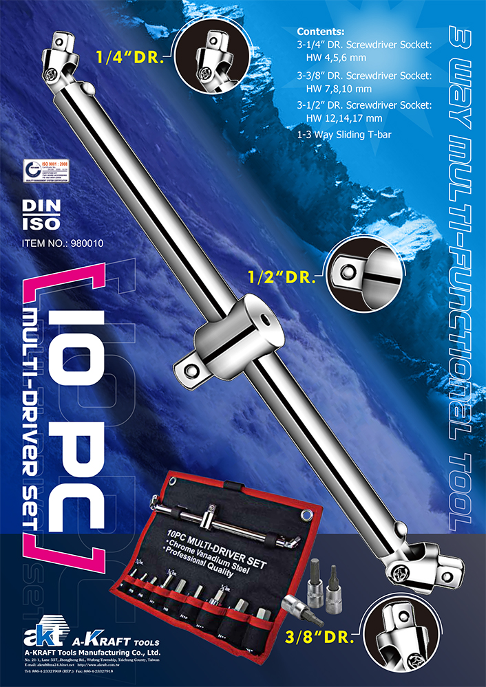 10PC Multi-Driver set