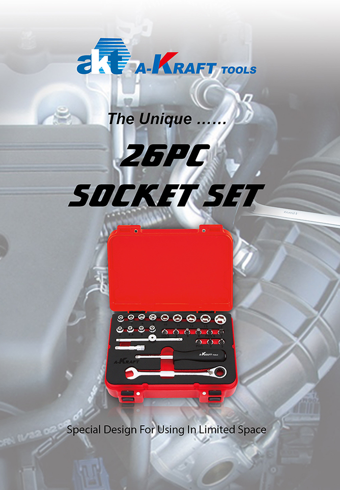 26PC Mini Socket Set
