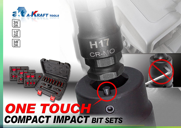 One Touch Impact Bit Sets