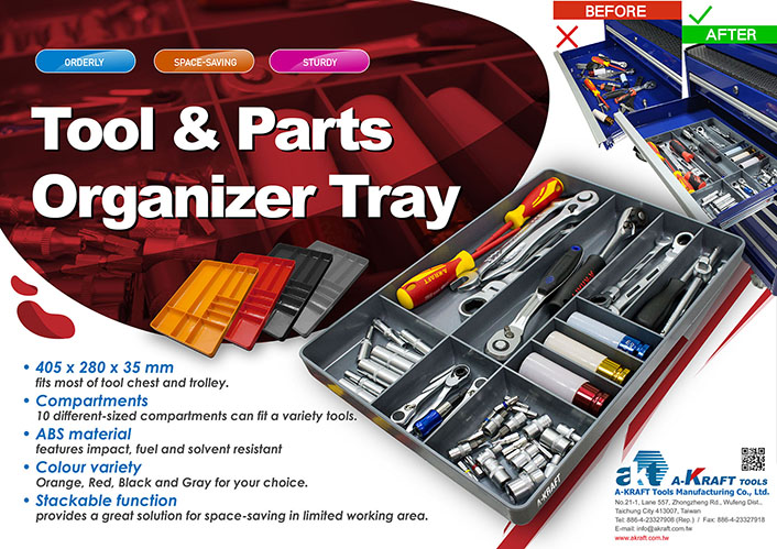 Tool & Parts Organizer Tray