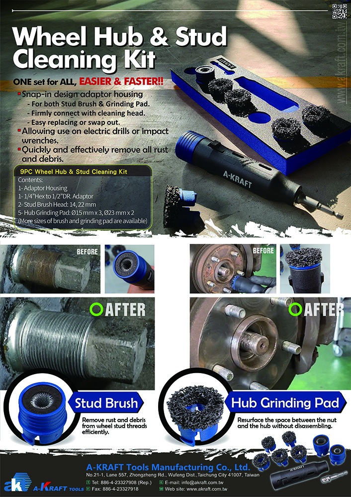 Cleaned Studs & Hubs in Seconds