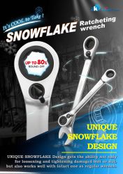 SNOWFLAKE Ratchet Wrench