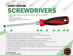 Screwdriver for Slotted Screws