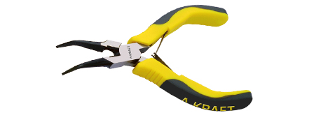 Mini Bent Nose Pliers 5.5
