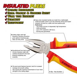 VDE Heavy Duty Diagonal Cutting Pliers VDE Heavy Duty Diagonal Cutting Pliers