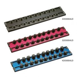 Extra Slim Socket Rail, Dual Row Extra Slim Socket Rail, Dual Row