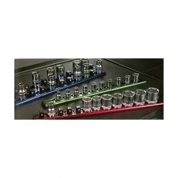 Extra Slim Socket Rail, Dual Row Extra Slim Socket Rail, Dual Row