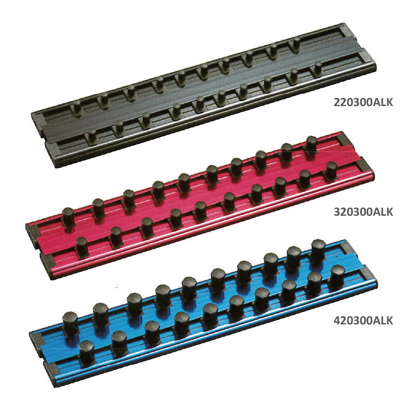 Extra Slim Socket Rail, Dual Row & Quick Lock Extra Slim Socket Rail, Dual Row & Quick Lock