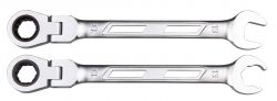 The CUE Series Flex Ratcheting Comb. Wrenches- (mm)