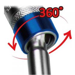 3/8"DR. Extra Long & Universal Joint Spark Plug Sockets-6PT with Rubber (inch)