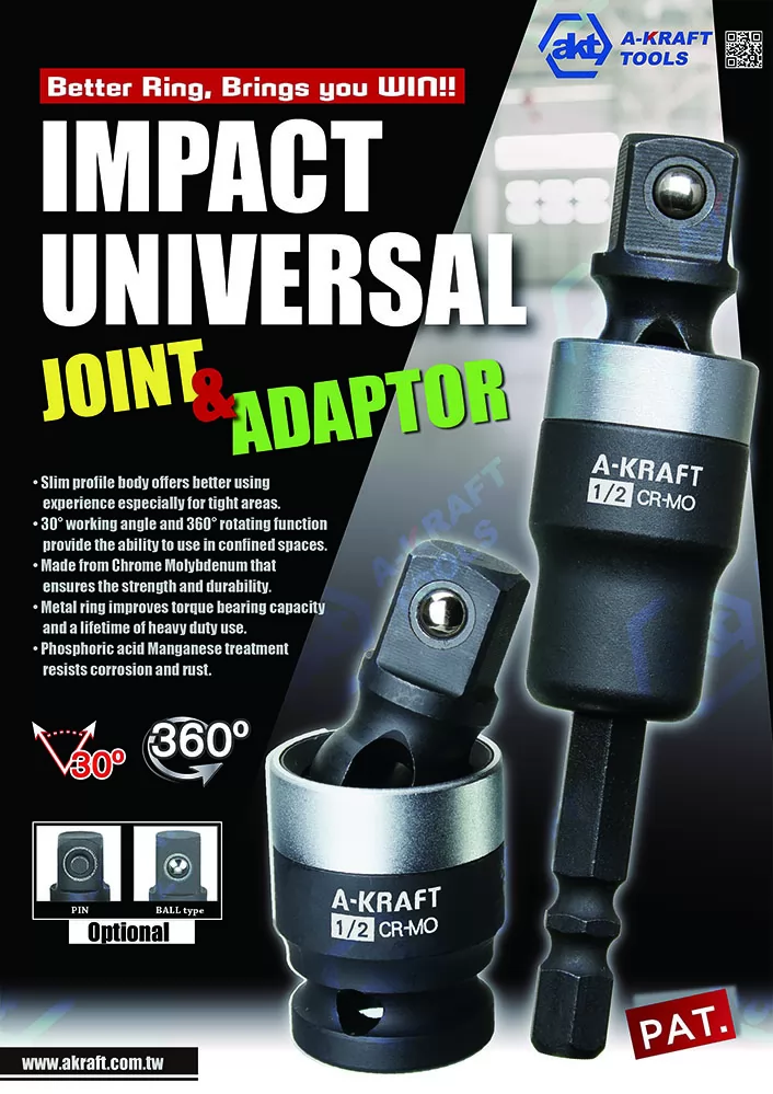 Impact Universal Joint and Adaptor